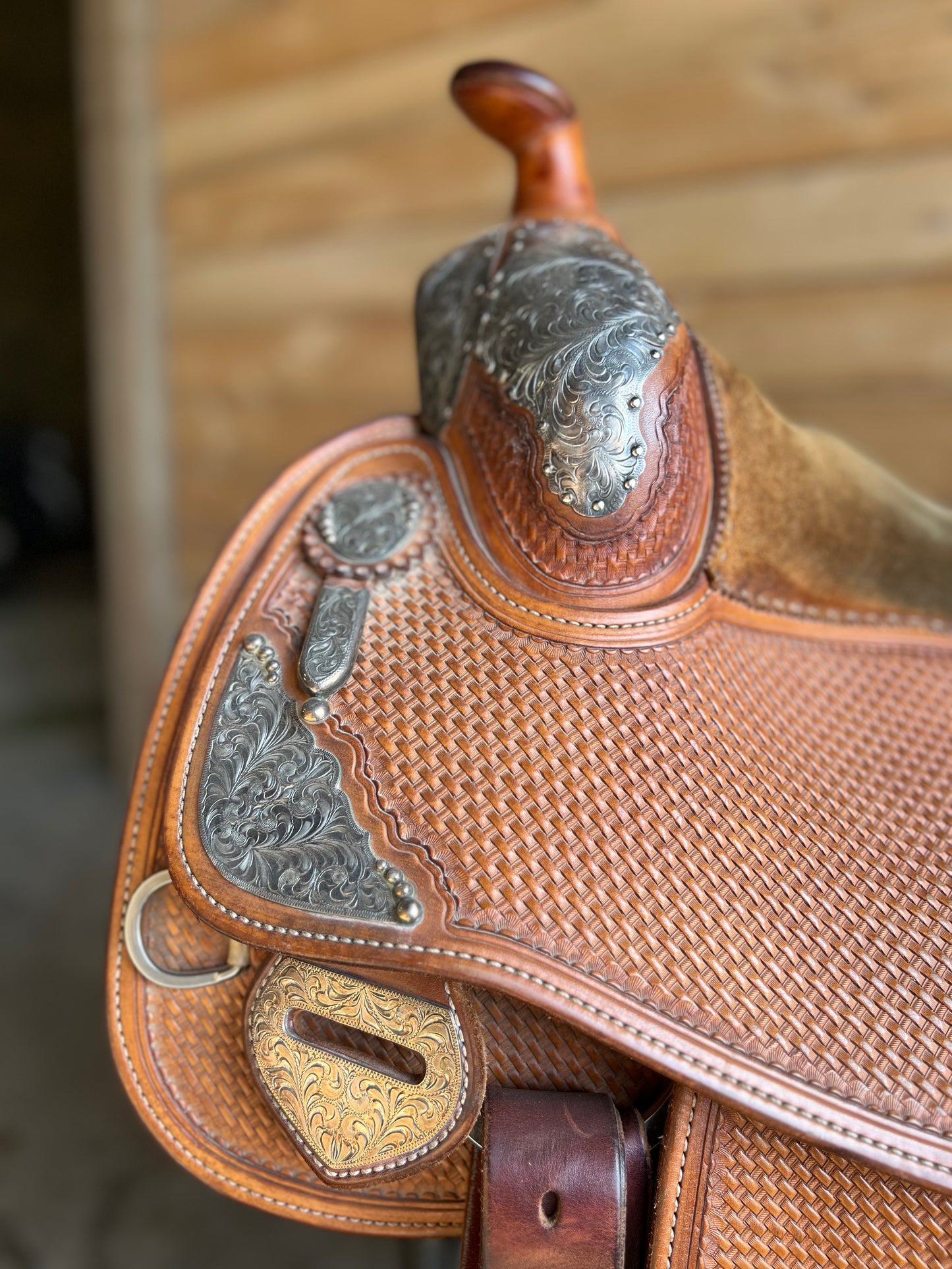 🍁 SOLD 🍁 Equitation Model Bob’s Custom Saddle