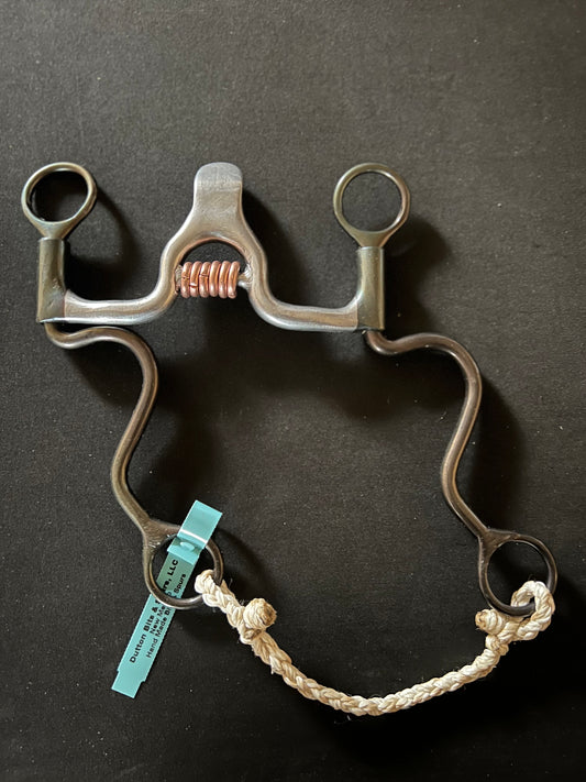 Medium Port Spoon Bit with Roller and Loose Calvary Shank