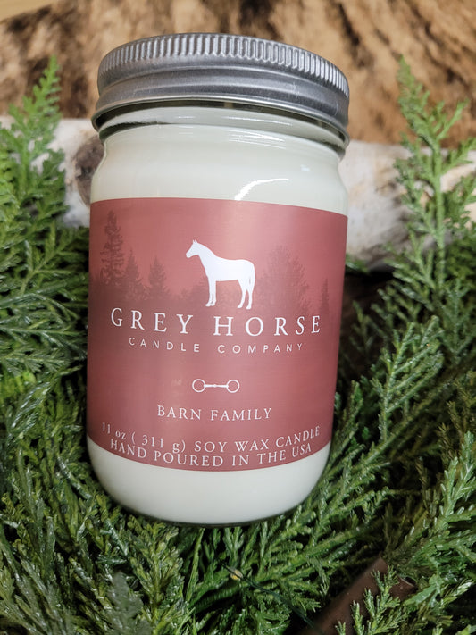 Grey Horse Candles