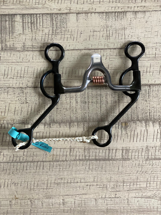 Medium Port Spoon bit with Roller and Loomis Shank