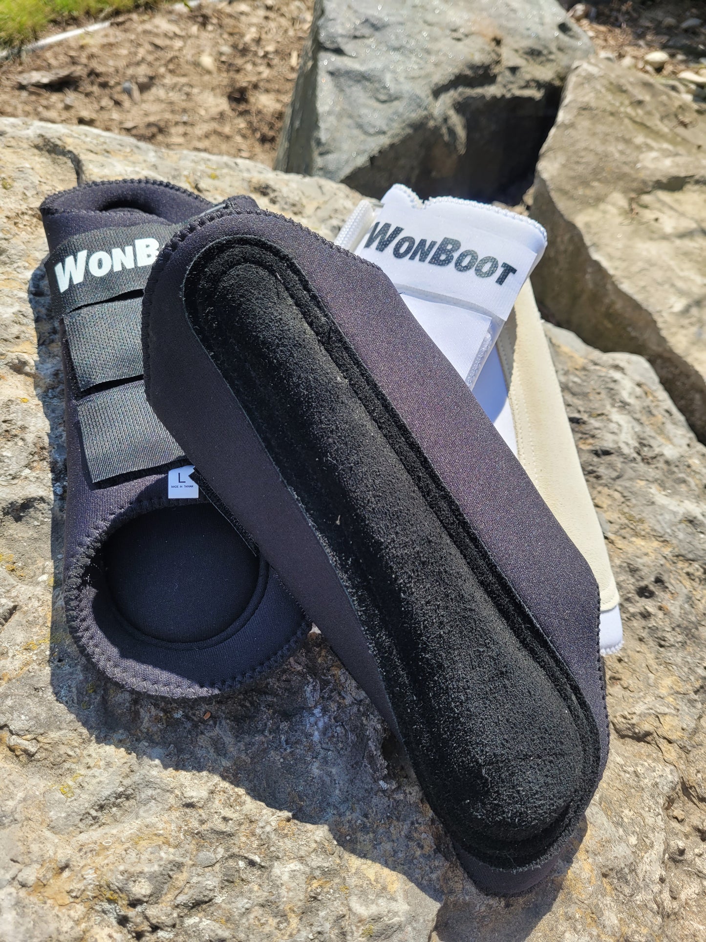 WONboot Leather Padded Splint Boot