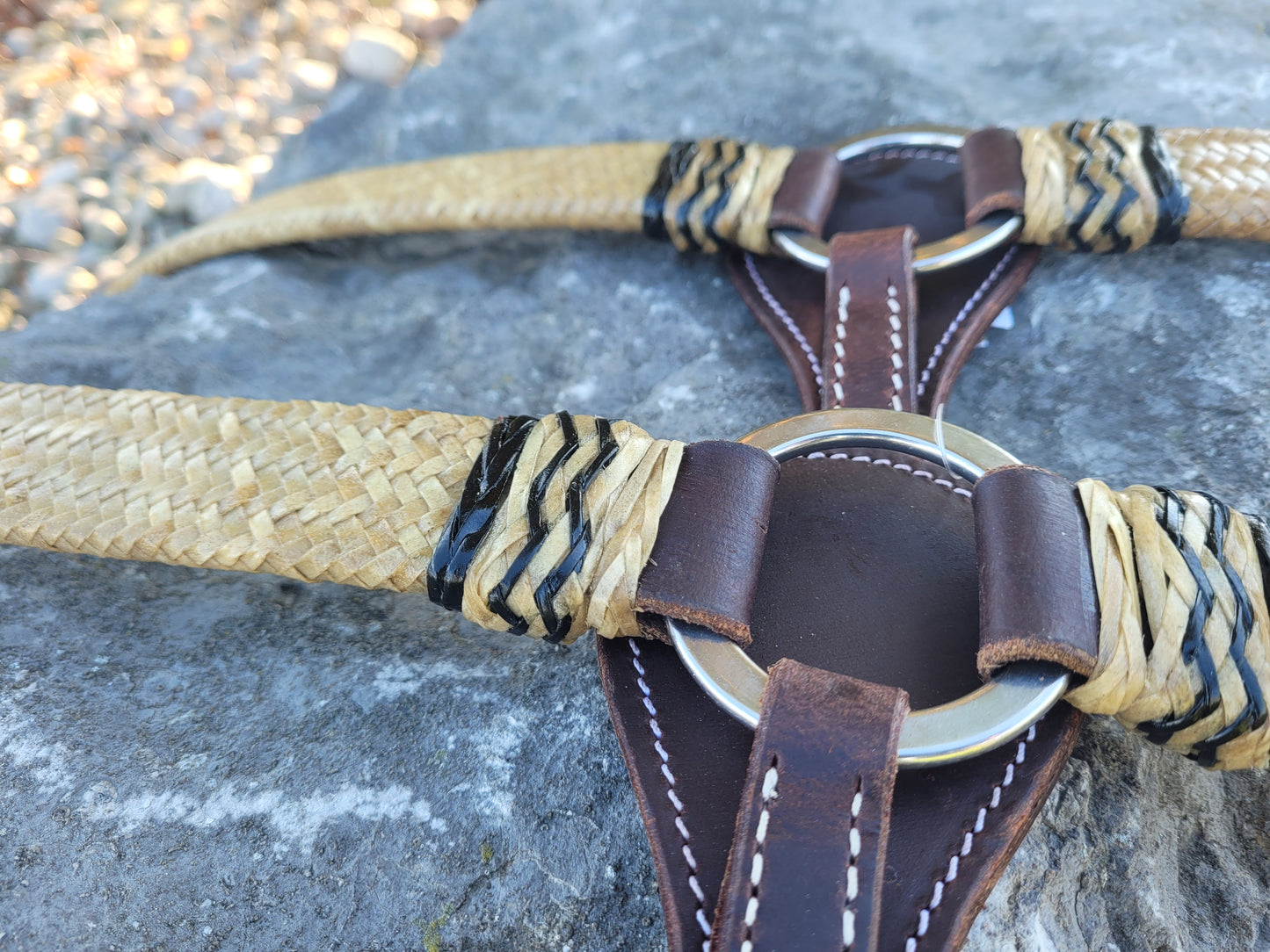 Rawhide Braided Breastcollar