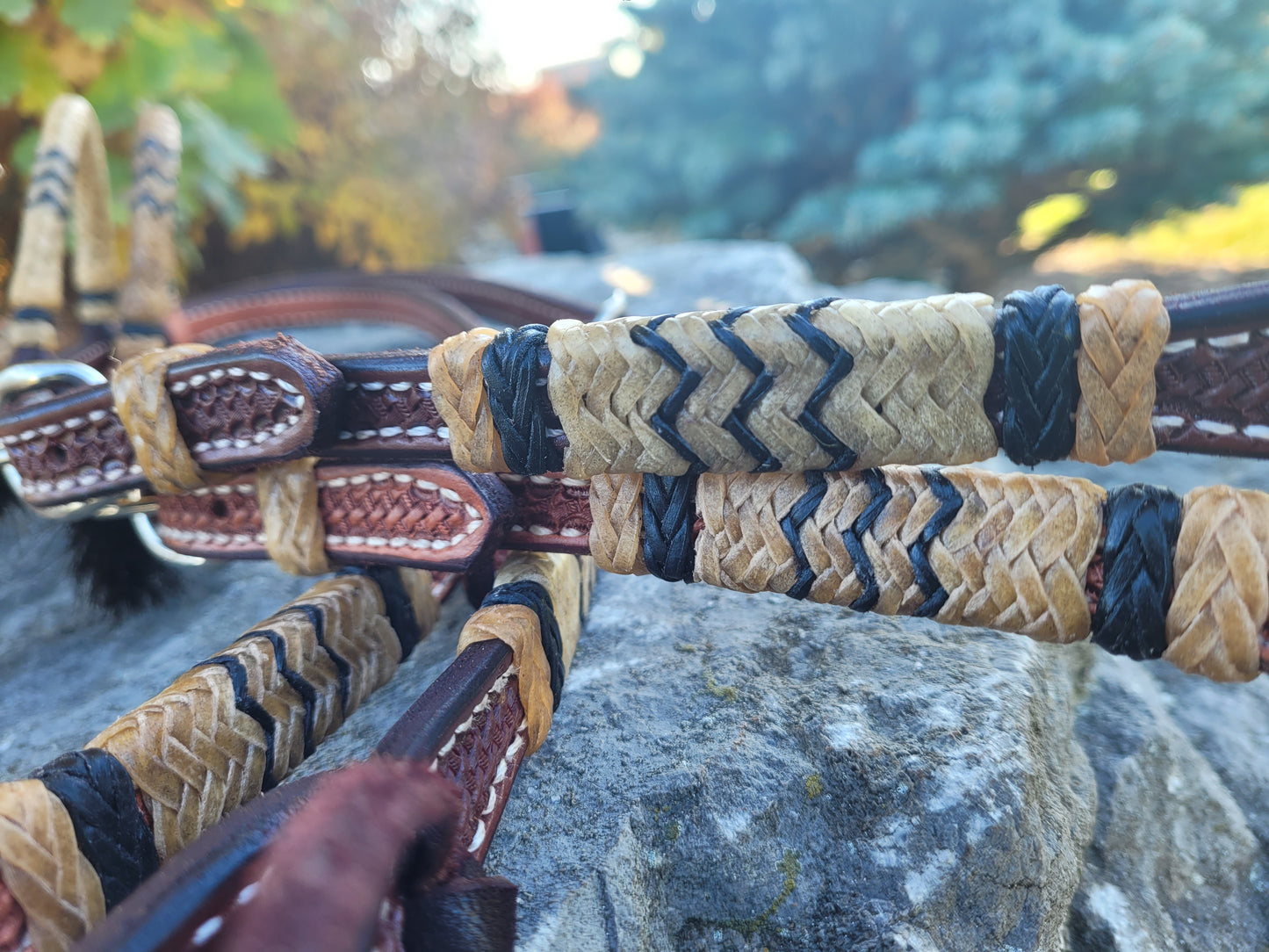 Rawhide Accent Headstall