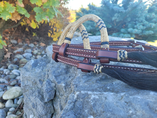 Rawhide Accent Headstall