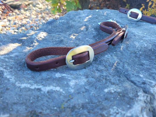 Leather Curb Strap