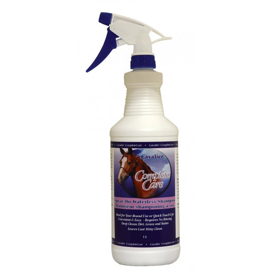 CAVALIER COMPLETE CARE SPRAY ON WATERLESS SHAMPOO