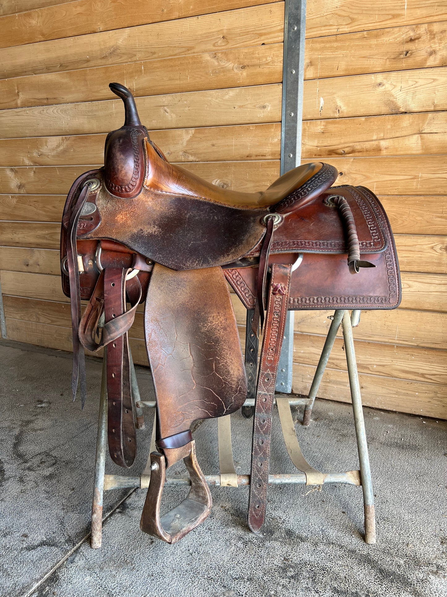 🍁In Stock 🍁 16” Bob’s Custom Saddle Bob Avila Cowhorse