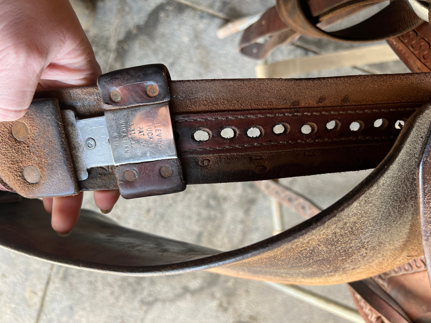 🍁SOLD 🍁 16” Bob’s Custom Saddle Bob Avila Cowhorse