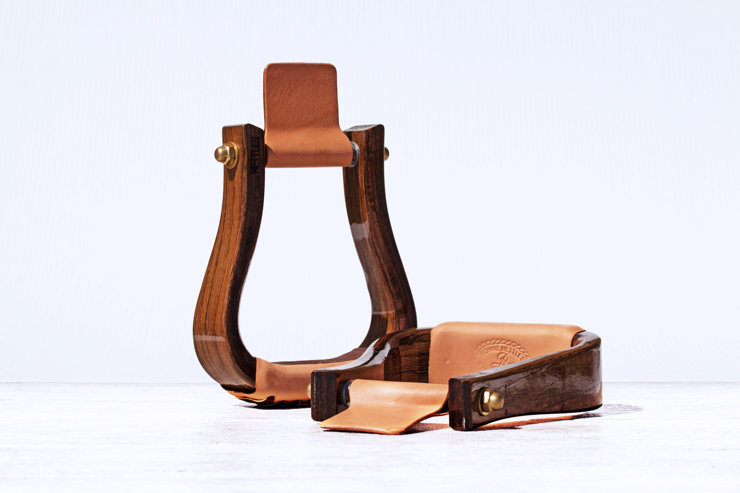 Nettles Premiere Stirrups - Cocoa