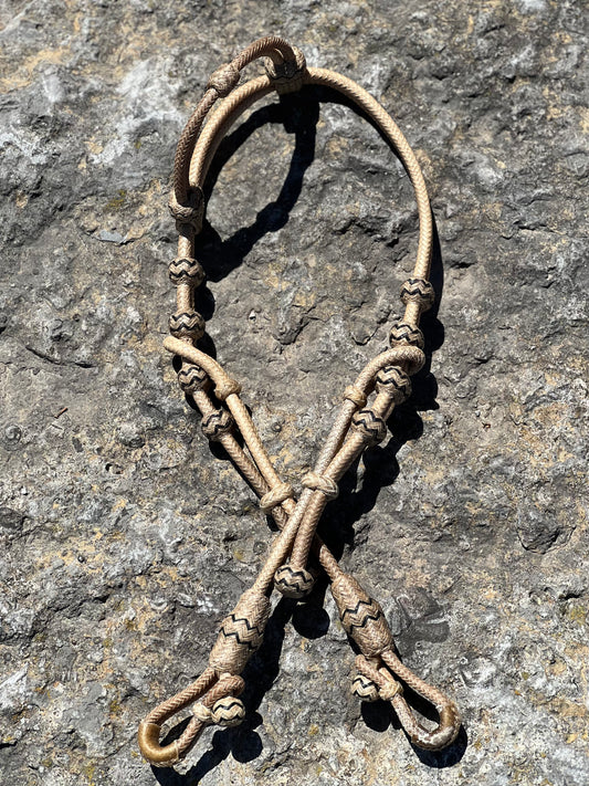 HCPH Exclusive Natural Rawhide Headstall
