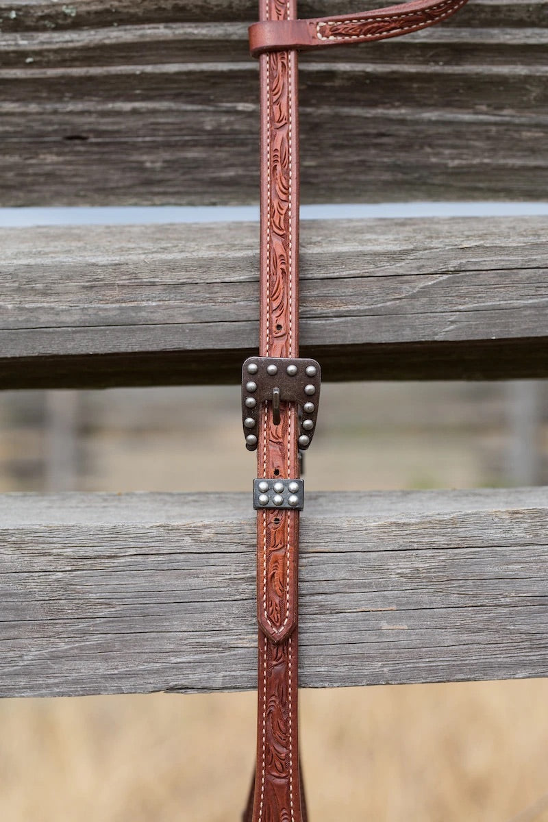 Roughrider Floral One Ear Headstall-CUSTOM ORDER ONLY